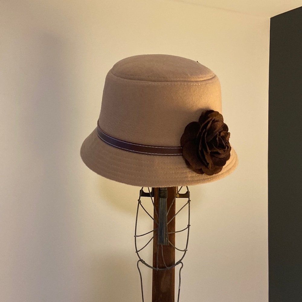 Womens Brown Hat